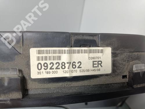 Instrument cluster OPEL ZAFIRA A MPV (T98)  | BP11809177C47 