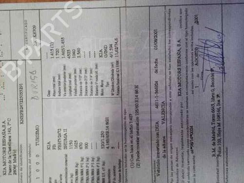 Gearbox KIA SHUMA II (FB) 1.6 | BP86501M3 