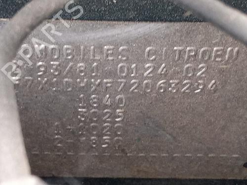 Engine control unit (ECU) CITROËN XANTIA (X1_, X2_) 1.9 Turbo D | BP16127614M57 