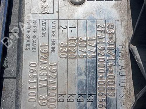 Engine control unit (ECU) FIAT STILO (192_) 1.9 D Multijet | BP27707960M57 