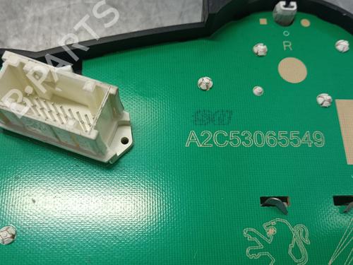 Instrument cluster PEUGEOT 207 (WA_, WC_) 1.4 16V | BP11344812C47