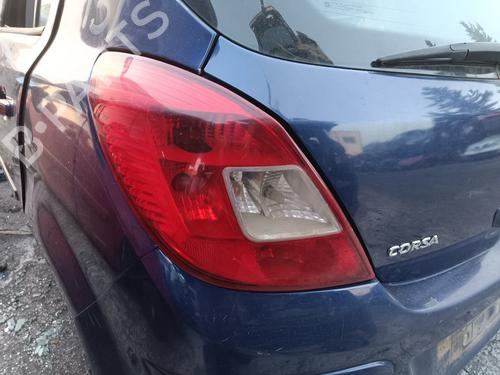 Used Left taillight OPEL CORSA D (S07) 1.3 CDTI (L08, L68) (75 hp) 15239421