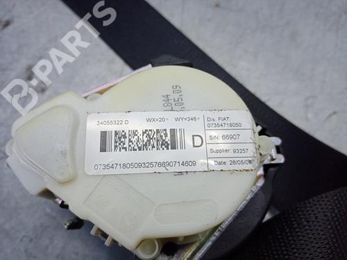Rear right seatbelt LANCIA DELTA III (844_) 1.6 D Multijet (844.AXC11, 844.AXC1A) | BP9674176I28 