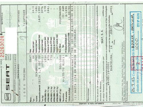 Heater resistor SEAT IBIZA II (6K1) | BP30061433M108