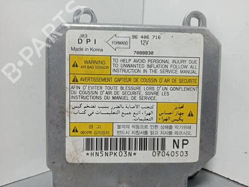 ECU airbags CHEVROLET LACETTI (J200)  | BP20597083M53