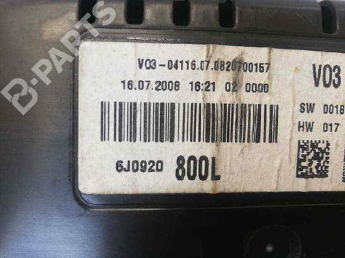 Instrument cluster SEAT IBIZA IV (6J5, 6P1)  | BP5849984C47 