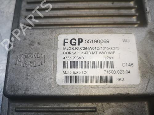Engine control unit (ECU) MERCEDES-BENZ E-CLASS (W211) E 270 CDI (211.016) | BP16147532M57 