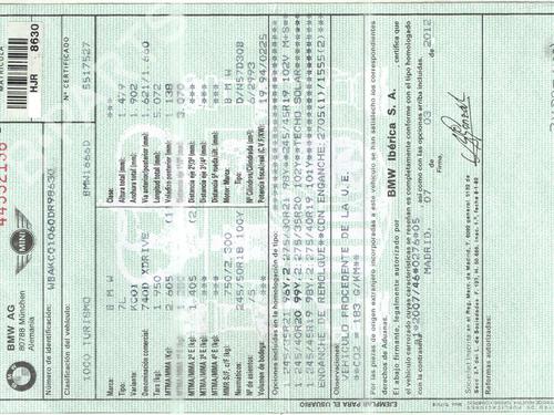 Hovedlysbryter BMW 7 (F01, F02, F03, F04) 740 d xDrive | BP17098447I24 