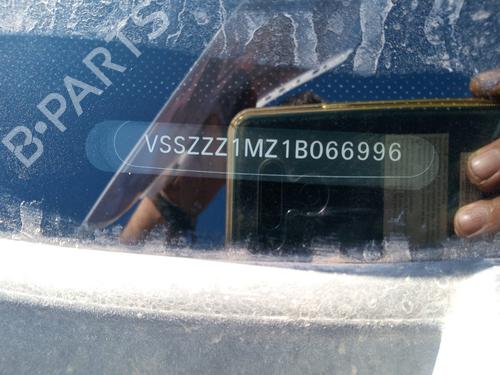 Mass air flow sensor SEAT TOLEDO II (1M2)  | BP16136690M95 