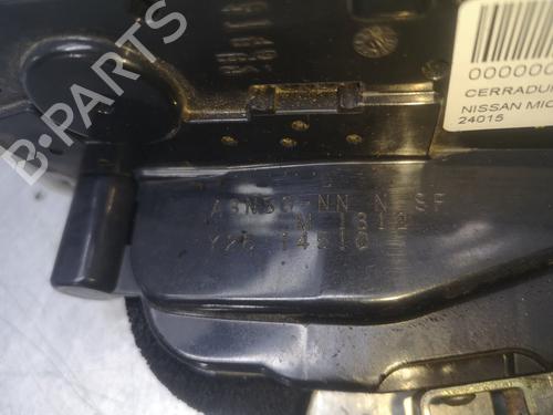 Rear right lock NISSAN MICRA IV (K13K, K13KK) 1.2 | BP13478405C99 