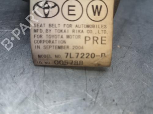 Front right seatbelt TOYOTA PRIUS Liftback (_W2_) 1.5 Hybrid (NHW20_, NHW20R) | BP12821328I25 