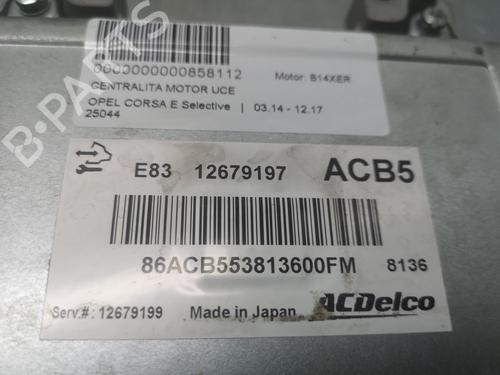 Engine control unit (ECU) OPEL CORSA E (X15)  | BP17745393M57 