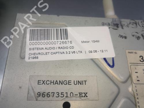 Radio CHEVROLET CAPTIVA (C100, C140) 3.2 4WD | BP15686719E6 