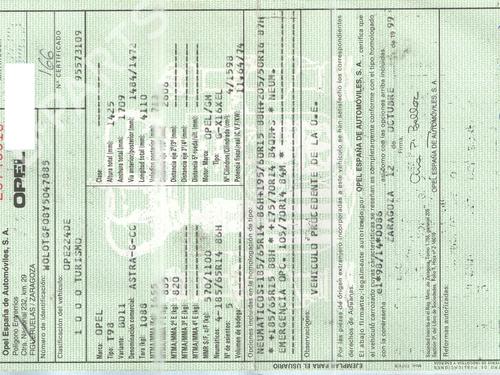 Computer motormanagement OPEL ASTRA G Hatchback (T98)  | BP9743161M57 