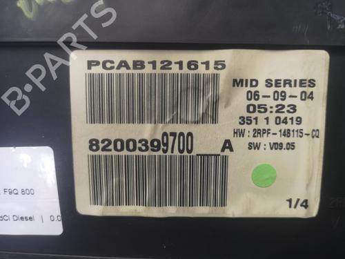 Instrument cluster RENAULT MEGANE II (BM0/1_, CM0/1_)  | BP15240478C47 