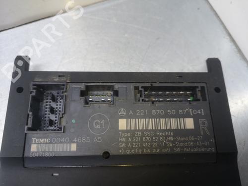 Electronic module MERCEDES-BENZ S-CLASS (W221, V221) S 320 CDI (221.022, 221.122) | BP21543093M83 