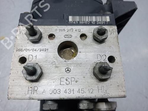 ABS pump MERCEDES-BENZ A-CLASS (W168) A 170 CDI (168.008) | BP815522M43 