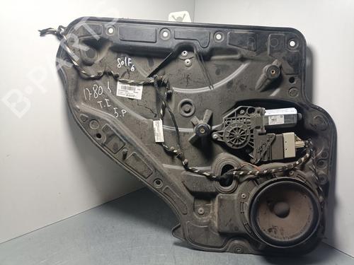 Used Rear left window mechanism VW GOLF VI (5K1) [2008-2014]  4228962