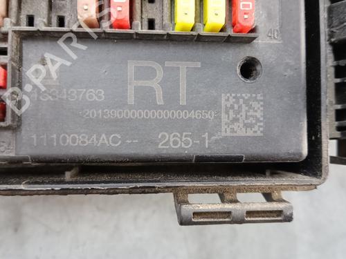 Fuse box OPEL ASTRA J (P10)  | BP20722663E1 