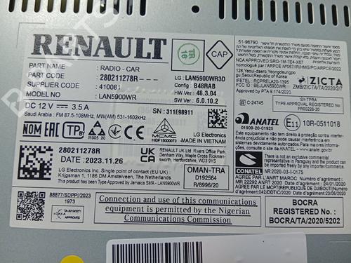 Ferdsskriver DACIA JOGGER (RK_) | BP30400234C48