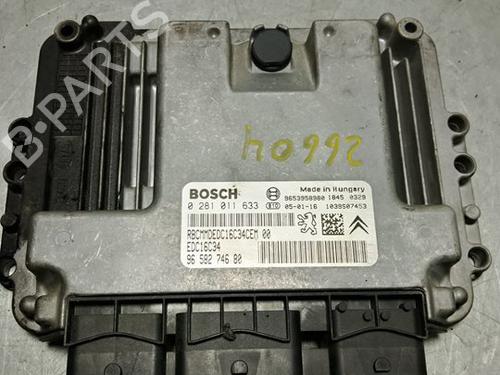 Used Engine control unit (ECU) Engine control unit (ECU) PEUGEOT 407 (6D_) 1.6 HDi 110 (6D9HZC, 6D9HYC) (109 hp) 28133715 28133715