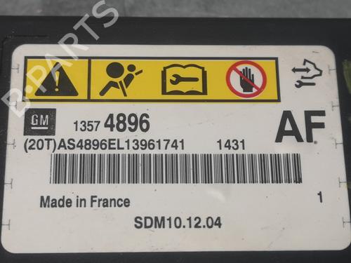 ECU airbags OPEL ASTRA J (P10)  | BP13876626M53 