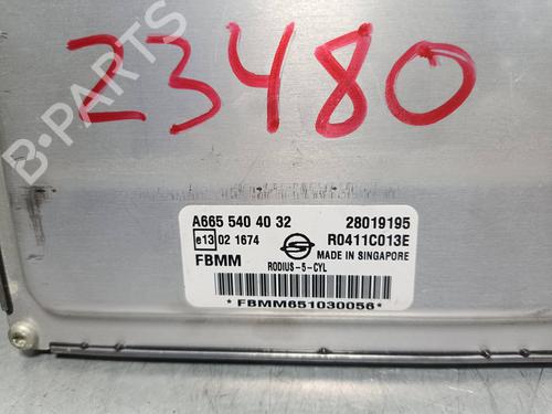 Engine control unit (ECU) SSANGYONG RODIUS I 2.7 Xdi | BP11128293M57 