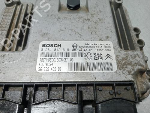 Engine control unit (ECU) CITROËN BERLINGO / BERLINGO FIRST Box Body/MPV (M_) 2.0 HDI 90 (MBRHY, MCRHY) | BP18126773M57 