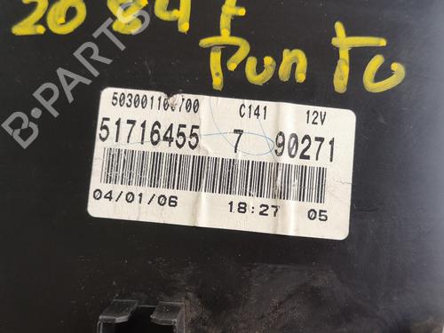 Instrument cluster FIAT GRANDE PUNTO (199_) 1.3 D Multijet (199.AXD11, 199.AXD1A, 199.AXD1B,... | BP6153071C47 