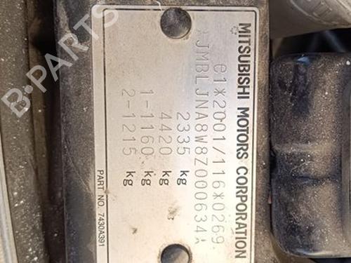 Mass air flow sensor MITSUBISHI GRANDIS (NA_W) 2.0 DI-D (NA8W) | BP15490147M95 