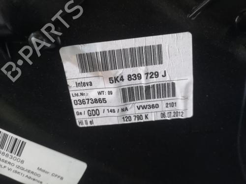 Rear left window mechanism VW GOLF VI (5K1)  | BP24229836C24 
