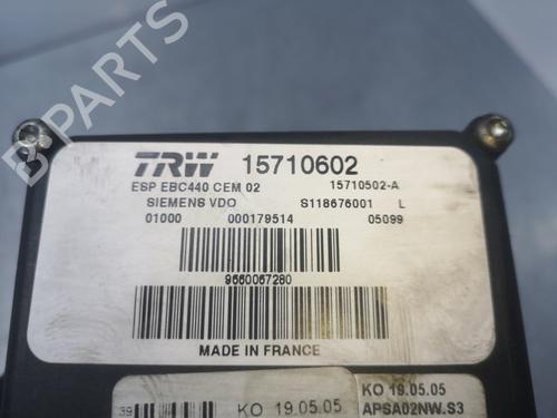 ABS pump PEUGEOT 407 (6D_)  | BP17148301M43 