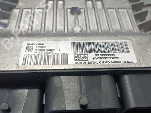 Engine control unit (ECU) CITROËN C5 III (RD_) 1.6 HDi 110 (RD9HL0, RD9HR8, RD9HRA) | BP30061434M57