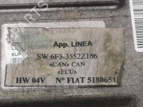 Engine control unit (ECU) FIAT LINEA (323_, 110_) 1.3 D Multijet (323AXB11, 323AXB1A) | BP9437397M57 