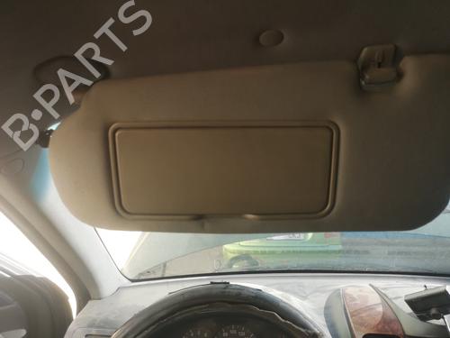 Used Left sun visor KIA SORENTO I (JC) 2.5 CRDi 4WD (140 hp) 18126018