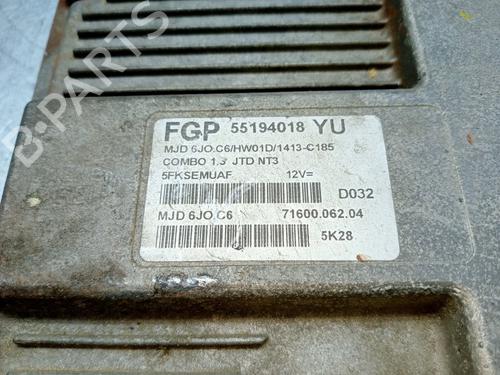 Engine control unit (ECU) OPEL COMBO Box Body/MPV 1.3 CDTI 16V | BP37071617M57 - Image 3
