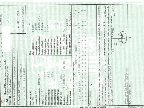 Engine control unit (ECU) RENAULT MEGANE I (BA0/1_)  | BP32420485M57 