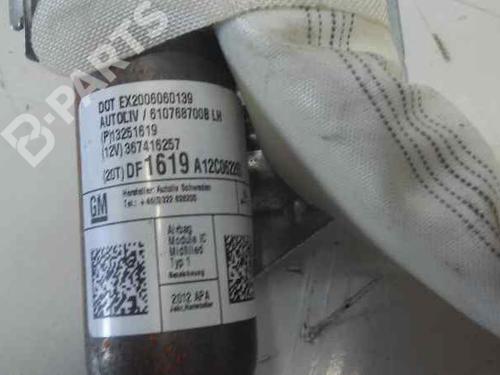 Used Left curtain airbag OPEL ASTRA J (P10) [2009-2016]  1285064