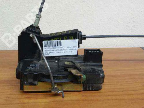 Used Front left lock OPEL ZAFIRA A MPV (T98) 2.0 DI 16V (F75) (82 hp) 753078