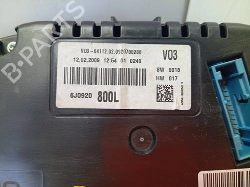 Instrument cluster SEAT IBIZA IV (6J5, 6P1)  | BP27441626C47 