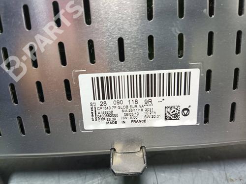 Radio RENAULT MEGANE IV Hatchback (B9A/M/N_) 1.3 TCe 115 (B9N9) | BP11021537E6 