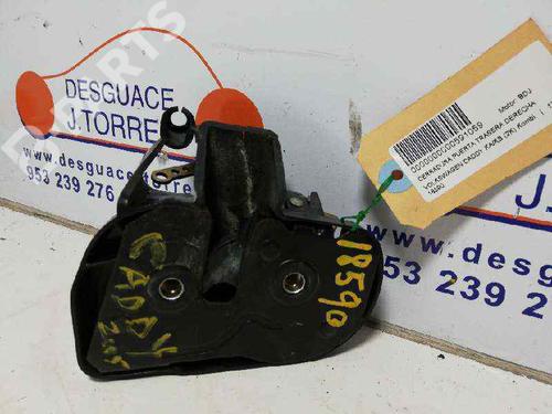 Rear right lock VW CADDY III MPV (2KB, 2KJ, 2CB, 2CJ) 2.0 SDI BP2986928C99