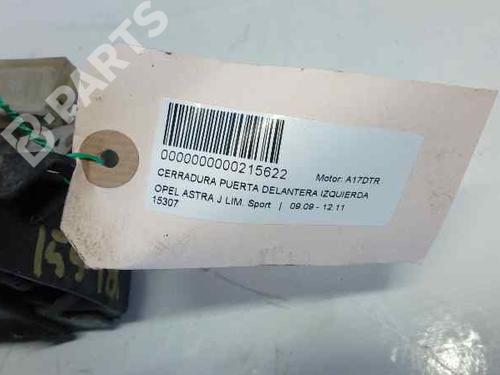 Front left lock OPEL ASTRA J (P10) 1.7 CDTI (68) | BP579116C98 