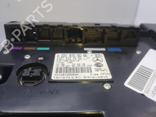 Interior roof light MERCEDES-BENZ S-CLASS (W221, V221) S 320 CDI (221.022, 221.122) | BP21491510I8 