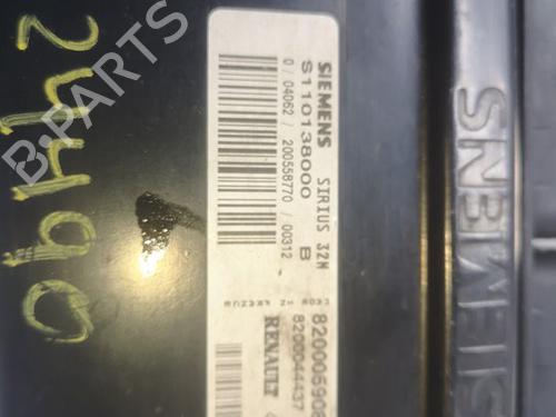 Engine control unit (ECU) RENAULT CLIO II (BB_, CB_)  | BP16569546M57 