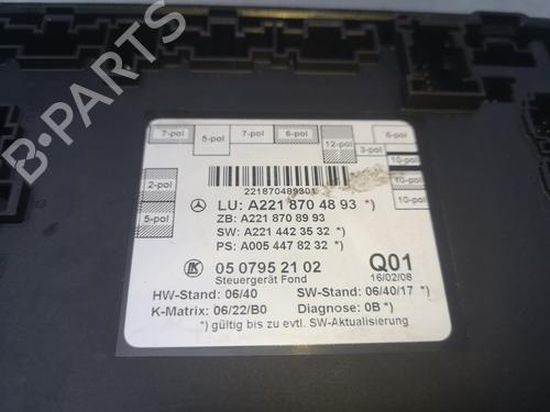 Electronic module MERCEDES-BENZ S-CLASS (W221, V221) S 320 CDI (221.022, 221.122) | BP21543092M83 