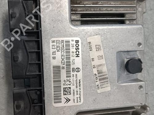 Engine control unit (ECU) PEUGEOT 206 Hatchback (2A/C) 1.4 HDi eco 70 | BP27708090M57 