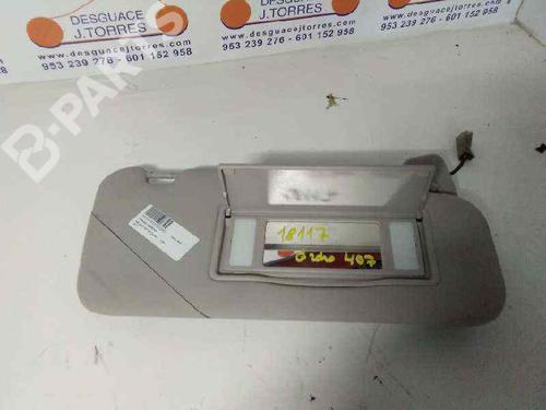 Used Right sun visor PEUGEOT 407 (6D_) 2.0 (6DRFNB, 6DRFNE) (136 hp) 1605306
