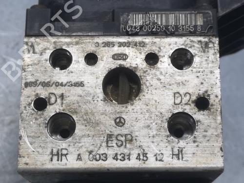 ABS pump MERCEDES-BENZ A-CLASS (W168) A 140 (168.031, 168.131) | BP16909411M43 