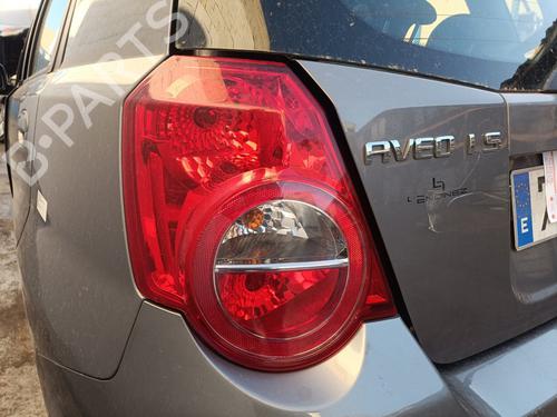 Left taillight CHEVROLET AVEO / KALOS Saloon (T250, T255) 1.2 (84 hp) 17799157